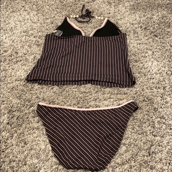 Becca Black & Pink Tankini Set - Picture 7 of 7